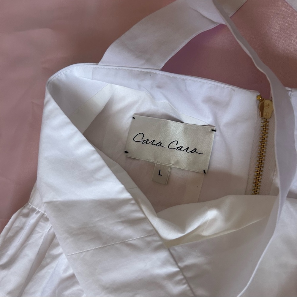 Cara Cara White Tiered Maxi Dress - Picture 2 of 3